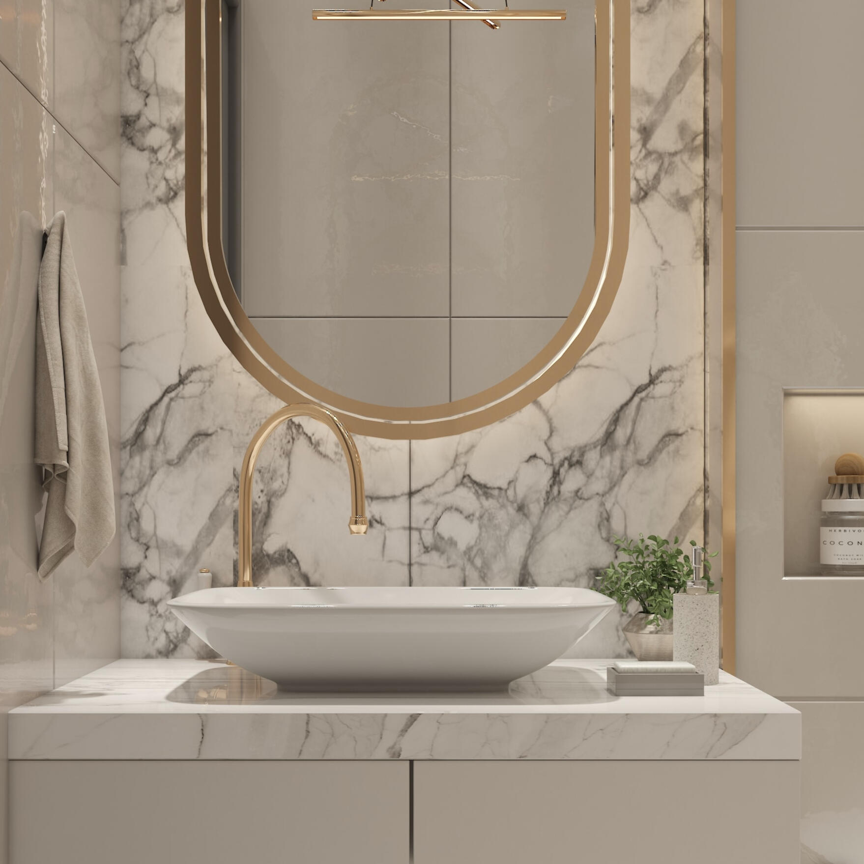 casas de banho em Mármore, casas de banho em dekton, assentamneto de mármoree